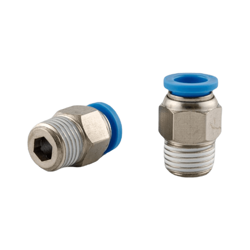 Cap tip mufă cu cap hexagonal tip conector tip fiting pneumatic cu închidere (două căi)