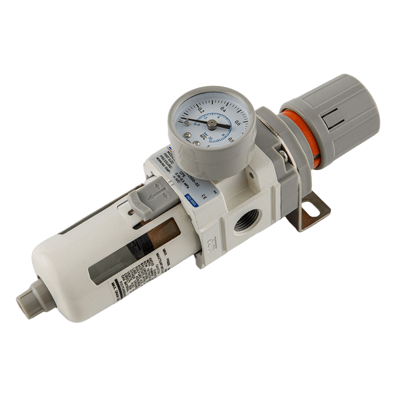 Regulator cu filtru de aer cu indicator rotund Integrare regulator cu filtru 2 în i