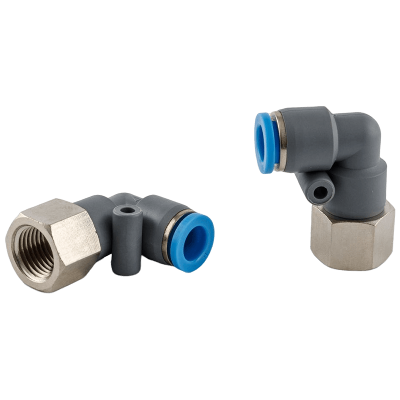 Cot cu cap mufa hexagonal tip conector cot mamă racord pneumatic cu apăsare (două căi)