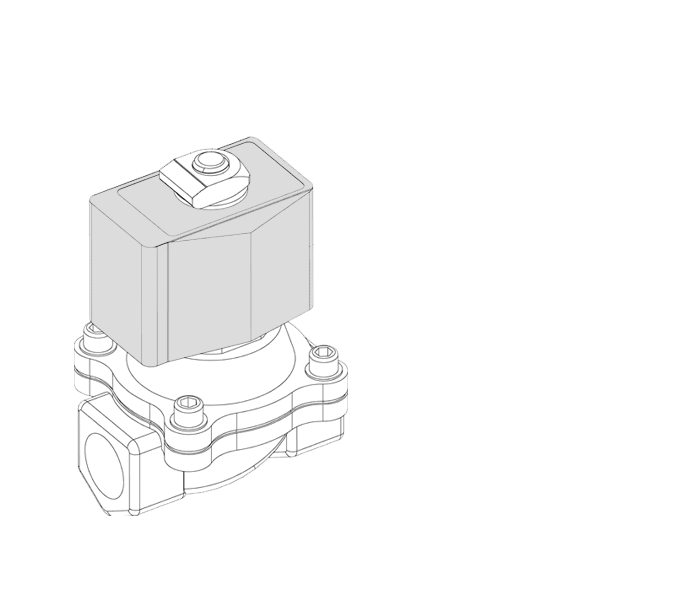 Electrovalva 2/2 cai